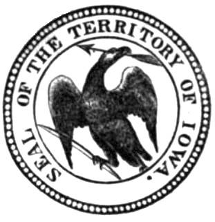 The Territory of Iowa Seal