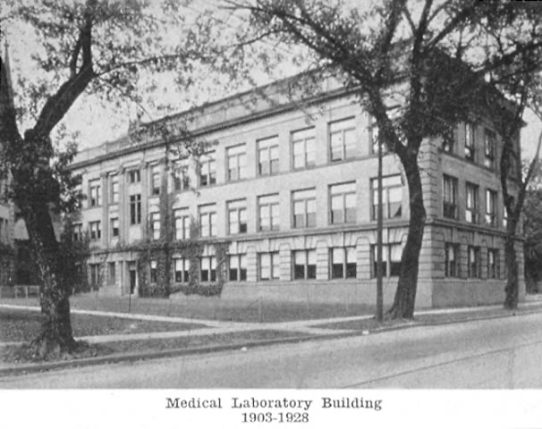 New medical building in 1903