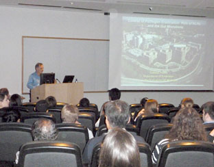 Dr. Gabriel Nuñez presenting