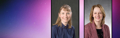 103018_art_schlueter_collins.jpg Annette Schlueter and Laura Collins