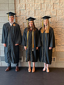 Matt Nasers, Katie Sheehan and Cassidy Colwey Matt Nasers, Katie Sheehan and Cassidy Colwey