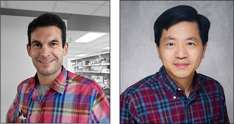 Dr. Bing Li and Matthew Yorek Dr. Bing Li and Matthew Yorek