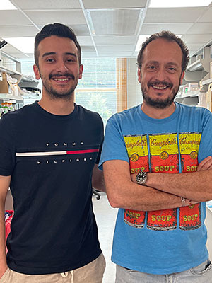 Mohammad Heidarian and Dr. Vladimir Badovinac Mohammad Heidarian and Dr. Vladimir Badovinac