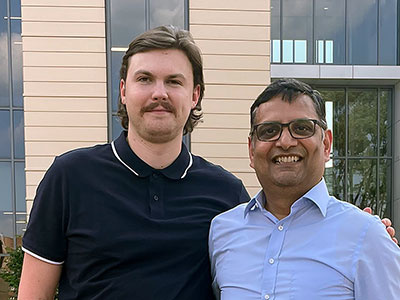 Peter Lehman and Dr. Ashutosh Mangalam