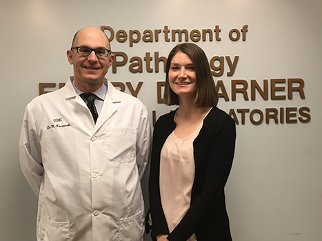 Drs. Matthew Krasowski and Amelia Fierro-Fine