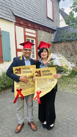 Dr. Mangalam Germany professorship