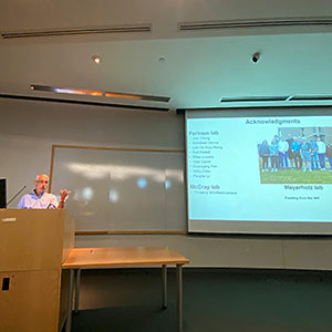 Dr. Perlman Presenting
