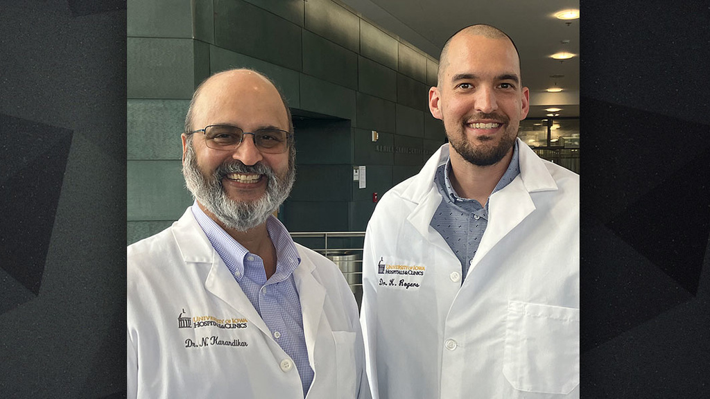 Dr. Karandikar and Dr. Rogers