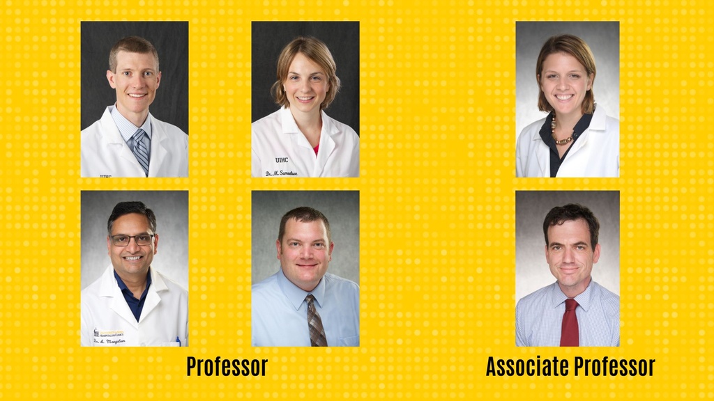 Collage of faculty photos