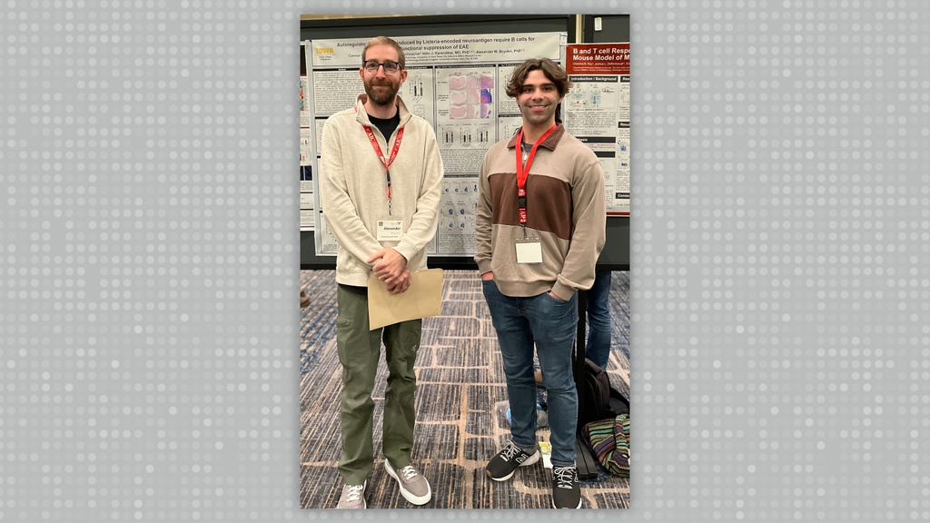 Connor Wilhelm receives Trainee Travel Award from the Center for Immunology and Immune Based Diseases